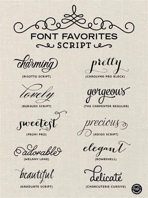 Script fonts use flowing handwriting strokes and can be divided into formal writing fonts, e.g with pretty cursive fonts you have to avoid highly stylized details that will make script fonts challenging to read. 266 best images about Free Fonts on Pinterest | Typography ...