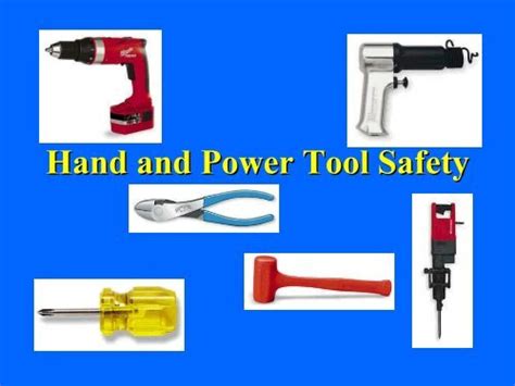 Hand And Power Tool Safety Technology