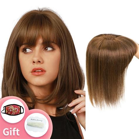 Best Human Hair Toppers Hair Pieces For Women With Thinning Hair Mysecret Wigs Hairstyles