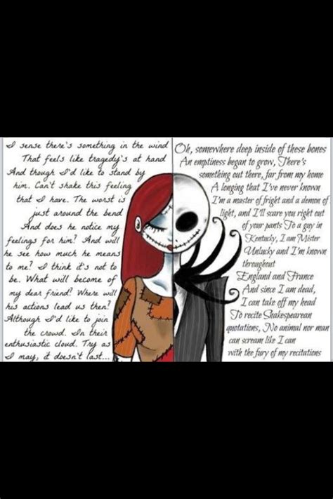 Jack And Sally Love Quotes Quotesgram