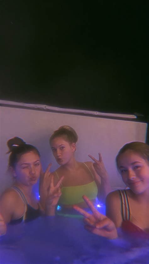 A Girls Hot Tub Party Girls Night Birthday Ideas Bikinis Swimwear