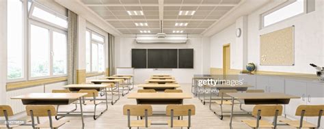Modern Classroom Interior High Res Stock Photo Getty Images