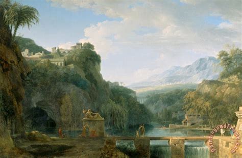 Pierre Henri De Valenciennes Landscape Of Ancient Greece Painting
