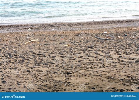 Dirty Beach Stock Image Image Of Pollution Water Dirty 54552709