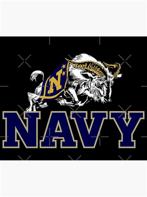 Usna United States Naval Academy Bill The Goat Mascot Navy Metal