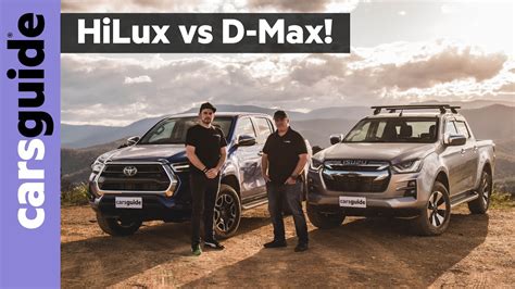 2021 4wd Ute Comparison Isuzu D Max Ls U Vs Toyota Hilux Sr5 Youtube