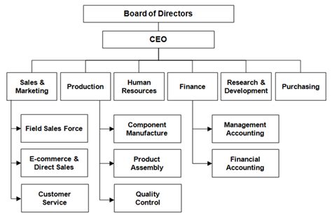 Types Of Organization Structure Intactone