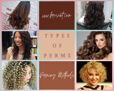 6 Types Of Perms And Perming Methods To Try Types Of Hair Perms Fashion