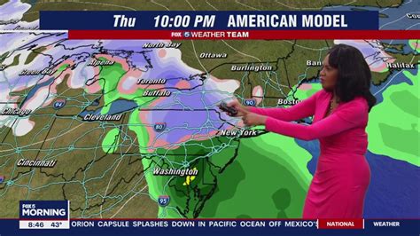 Fox 5 Weather Forecast For Monday December 12