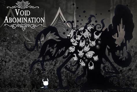 Hollow Knight Character 5 Void Abomination By Tinytentacle On