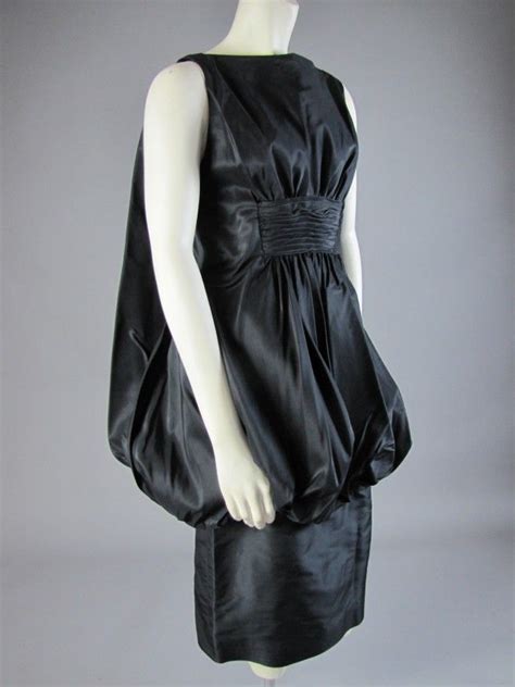 Vintage Lee Claire S Avant Garde Structural Pouf Sack Dress I Don