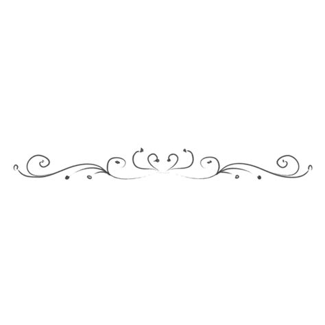 Curly Clipart Divider