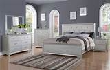 Pictures of Contemporary Silver Set Bedroom Furniture