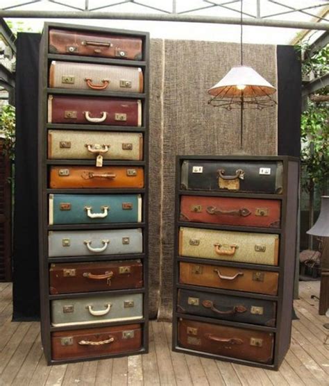 13 Diy Clever Ways How To Re Purpose Old Vintage Suitcase Vintage