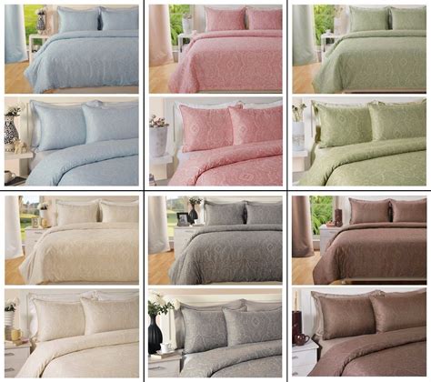 400TC Luxury Cotton Rich Paisley Printed Duvet Cover Pillowcases