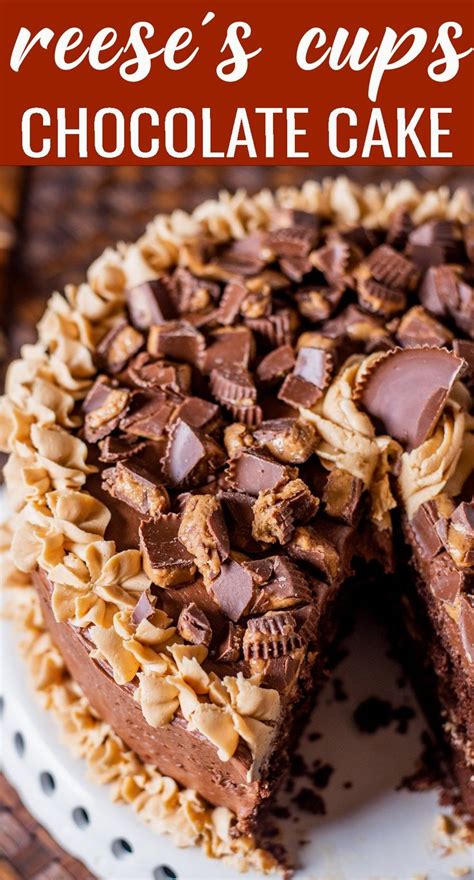 The Most Amazing Reeses Chocolate Peanut Butter Cake Recipe Peanut