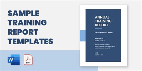 36 Training Report Templates Free Sample Example Format Download