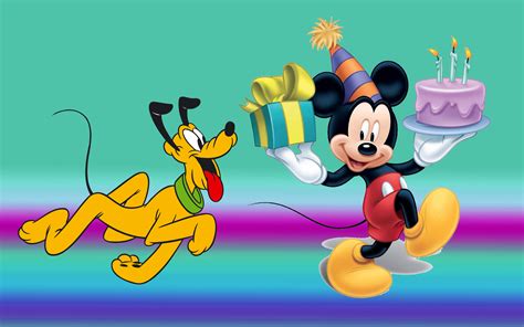 Mickey Mouse And Pluto Birthday Cake Celebration Ts Desktop My Xxx Hot Girl