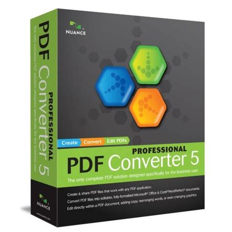 Nuance Pdf Converter Profesional V5 Free Software