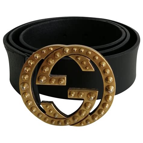 Gucci Belts Black Leather Ref218076 Joli Closet
