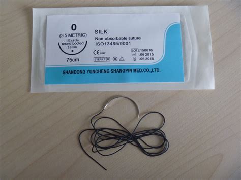 Silk Braided Medical Suture Usp0 Offered By Shandong Yuncheng Shangpin