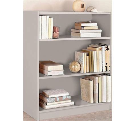 Ideal for offices that need to share. Buy HOME Maine Small Extra Deep Bookcase - Putty at Argos ...