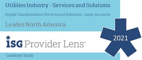 ISG Provider Lens Names TCS A Leader In Utilities Services