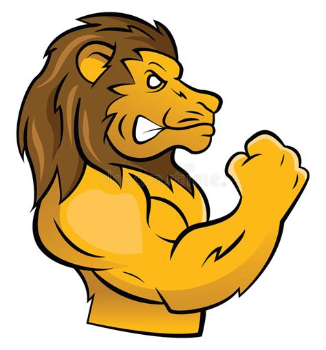 Lion Mascot Stock Vector Illustration Of Lion High 47880073