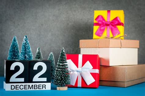 December 22nd Image 22 Day Of December Month Calendar At Christmas