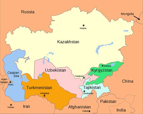 Russia And Central Asia