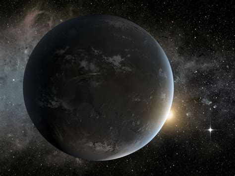 Newfound Exoplanet Kepler 62f Is Imagined In An Illustration The