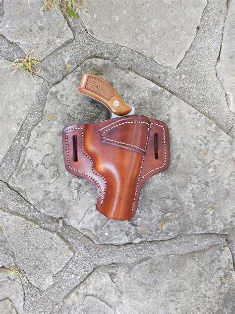 Smith And Wesson Model 64 Owb Custom Leather Holster Jackson