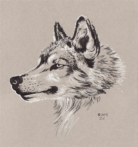Wolfinktober 1 — Weasyl