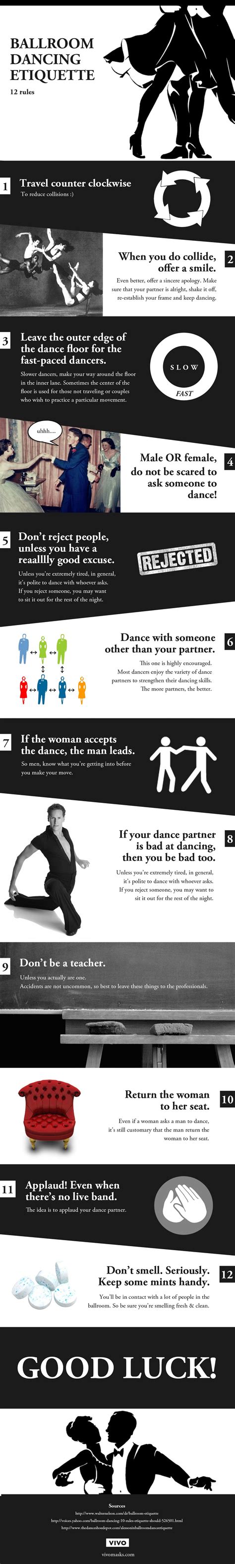 Ballroom Dancing Etiquette 12 Key Rules Vivo Masks