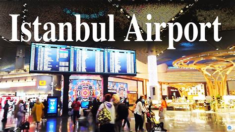 Airport Tour 2021 New Istanbul Airport Shopping And Boarding Area