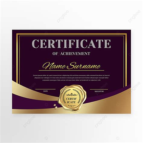 Zijin Professional Certificate Template Template Download On Pngtree
