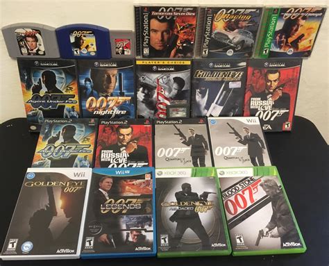 My James Bond Video Game Collection Rjamesbond