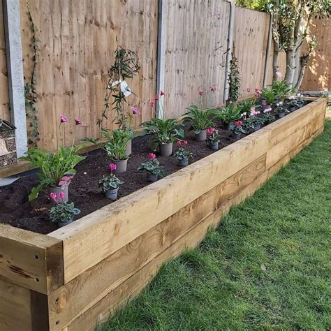 How To Make A Raised Flower Bed With Legs