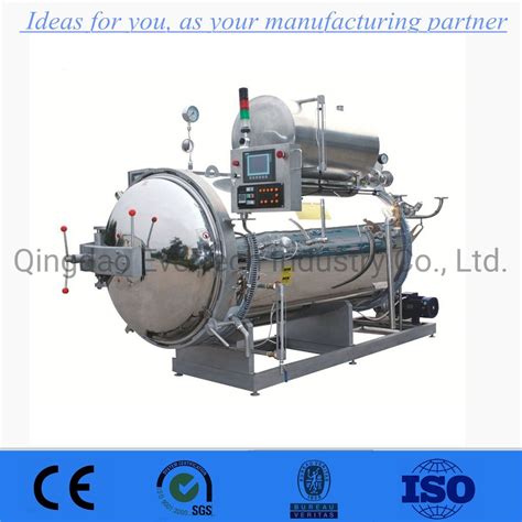 Automatic Food Industry Retort Machine Canning Meat Use Steam Autoclave
