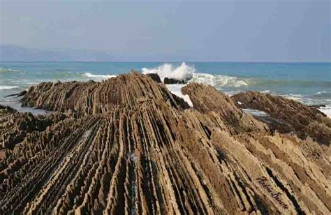 Flysch Rock Formation Zumaia Spain Geology Page