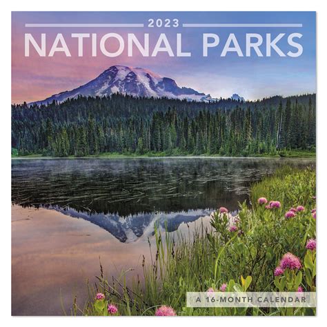 National Park Wall Calendar 2025