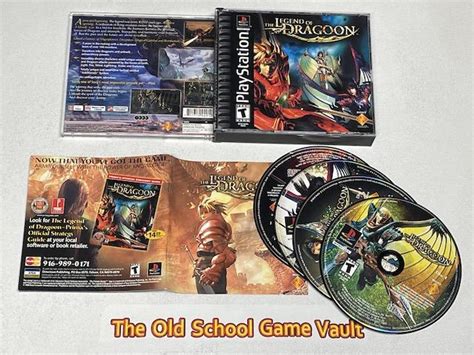 The Legend Of Dragoon Original Playstation Game Up For Sale