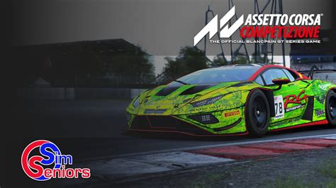 Acc Silverstone Lamborghini Evo Sim Seniors Group Youtube