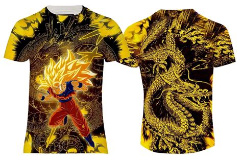 In the united states, the manga's second portion is also titled dragon ball z to prevent confusion for younger. Super Saiyan Goku T-shirt | dragonballzmerchandise.com
