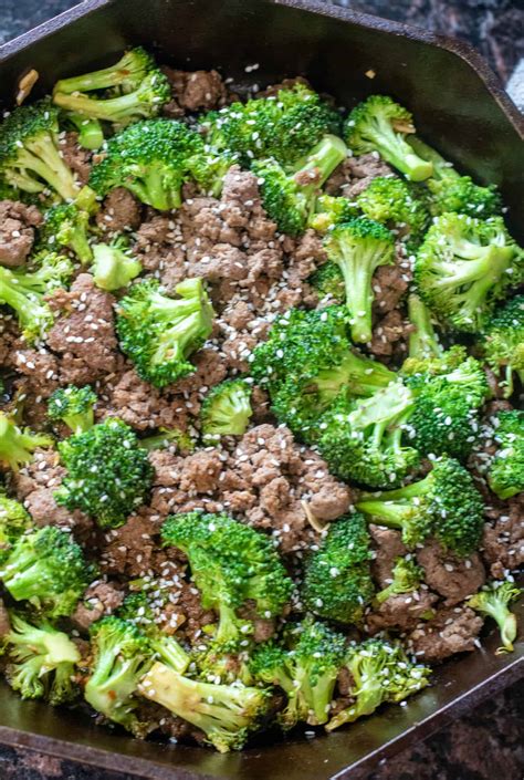 Easy Ground Beef And Broccoli Recipe Cart