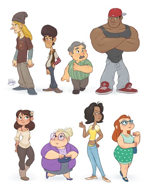 100 Modern Character Design Sheets You Need To See Model Sheet