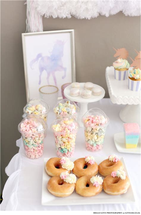 Magical Pastel And Rose Gold Unicorn Party Inspiration Lovilee Blog