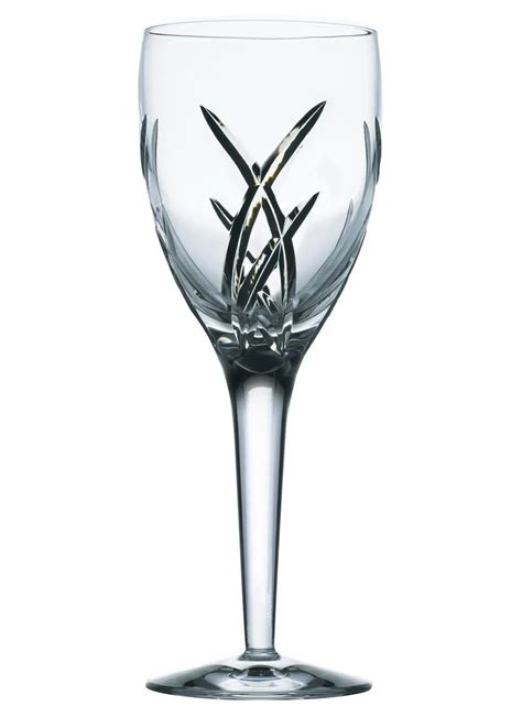 Waterford Crystal John Rocha White Wine Glasses Blarney