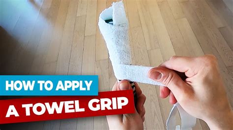 How To Apply A Badminton Towel Grip Pov Youtube