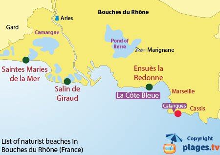 Naturist Beaches In Bouches Du Rhone France